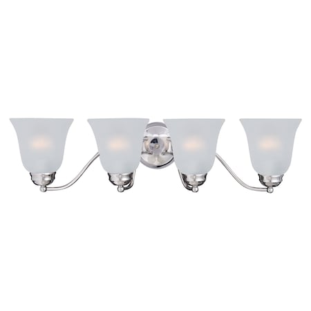 Maxim Lighting Basix 4-Light Bath Vanity 2123FTPC